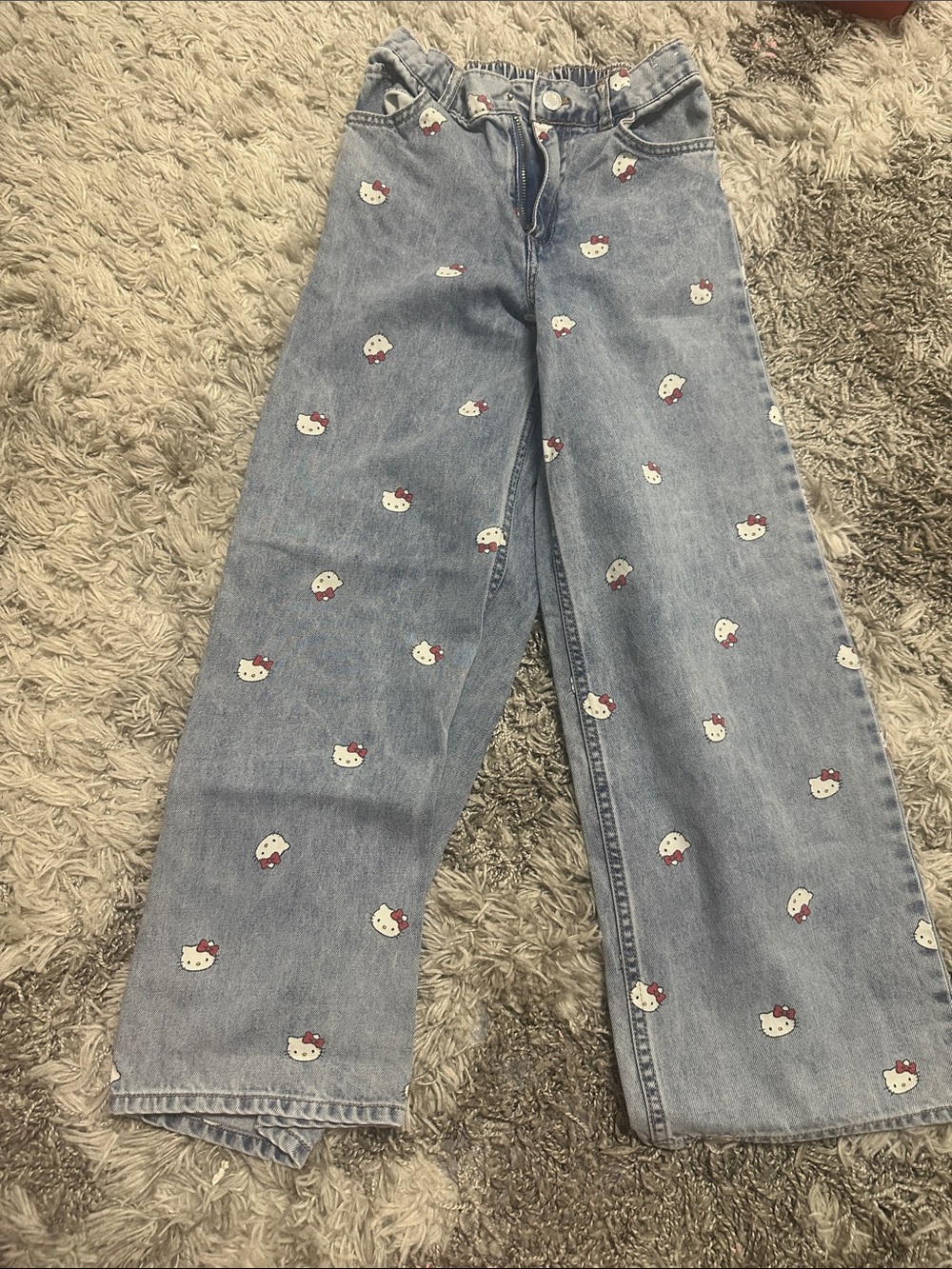 H&M Hello Kitty Girls Denim Jeans